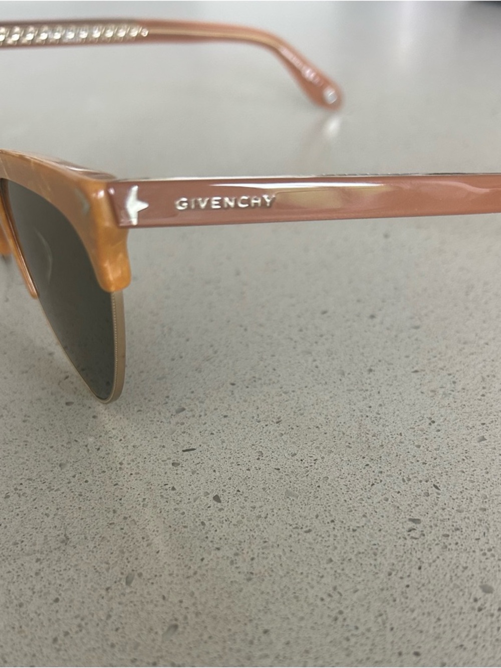 Givenchy Amber Tortoiseshell Cat-Eye Sunglasses, Like-new - Picture 4 of 4